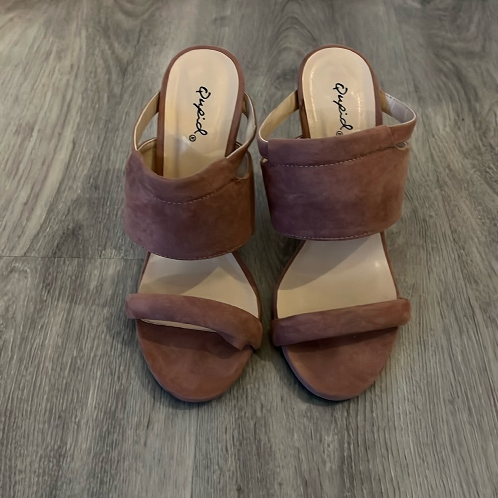 Qupid pink high heals